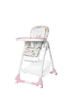 Стульчик для кормления BABY TILLY Bistro T-641/2 rose, с 6 месяцев, розовый