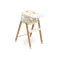 Стільчик для годування 3 в 1 Caretero Triplo beige, арт. TERO-7731
