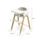 Стільчик для годування 3 в 1 Caretero Triplo beige, арт. TERO-7731