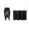 Кровать манеж Caretero Esti black, арт. TERO-3305