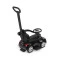 Машинка для катання Caretero Mercedes C-CLASS з батьківською ручкою black, арт. TOYZ-25852