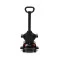 Машинка для катання Caretero Mercedes C-CLASS з батьківською ручкою black, арт. TOYZ-25852