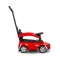 Машинка для катання Caretero Mercedes C-CLASS з батьківською ручкою red, арт. TOYZ-25853