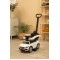 Машинка для катання Caretero (Toyz) Mercedes C-CLASS з батьківською ручкою white, арт. TOYZ-25850
