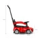 Машинка для катання Caretero Mercedes C-CLASS з батьківською ручкою red, арт. TOYZ-25853