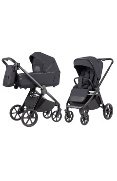 Коляска универсальная CARRELLO Omega CRL-6540/1 meteor grey 2in1 + adapters