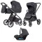 Коляска універсальна CARRELLO Omega CRL-6545/1 Meteor Grey (3in1) /1/, код товару: CRL-6545/1 Meteor Grey