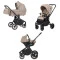 Коляска универсальная CARRELLO Epica CRL-8511/1 (3in1) Almond Beige 2024 /1/,  код товара: CRL-8511/1 Almond Beige 2024