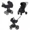 Коляска универсальная CARRELLO Epica CRL-8511/1 (3in1) space black 2024