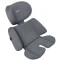Автокрісло CARRELLO Sirius CRL-8808 absolute black i-Size 40-150 см ISOFIX поворот