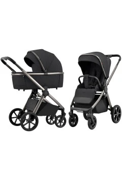 Коляска универсальная CARRELLO Omega CRL-6530/1 (2in1) absolute black