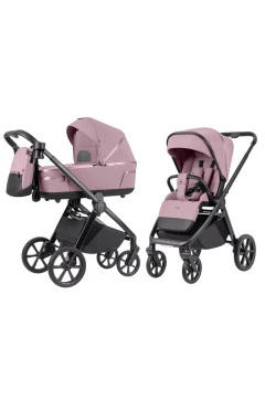 Коляска універсальна CARRELLO Omega CRL-6540/1 galaxy pink (2in1)