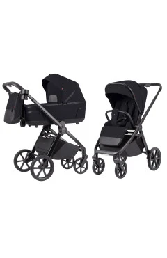 Коляска универсальная CARRELLO Omega CRL-6540/1 cosmo black (2in1)
