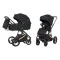 Коляска универсальная CARRELLO Sigma CRL-6509  (2in1) Obsidian Black /1/ ,  код товара: CRL-6509 Obsidian Black 