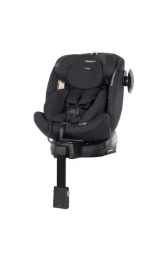 Автокрісло CARRELLO Genesis+ CRL-12807 absolute black i-Size 40-150 см ISOFIX поворот опорна стійка