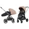 Прогулянкова коляска CARRELLO Ultra CRL-5525 Vanilla Beige BF /1/, код товару: CRL-5525 Vanilla Beige BF