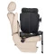 Автокрісло CARRELLO Genesis+ CRL-12807 absolute black i-Size 40-150 см ISOFIX поворот опорна стійка