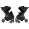 Прогулянкова коляска CARRELLO Bravo CRL-5512 Pure Black NF /1/, код товару: CRL-5512 Pure Black NF