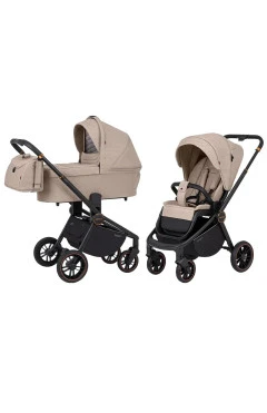 Коляска универсальная CARRELLO Epica/G CRL-8510/1 (2in1)  Almond Beige /1/