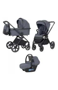 Коляска универсальная CARRELLO Ultimo CRL-6519 (3in1) cool grey