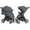 Прогулочная коляска CARRELLO Bravo SL CRL-5520 Deep Grey 2024,  код товара: CRL-5520 Deep Grey 2024