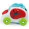 Игрушка-машинка с конструктором Clementoni "Sensory Car", серия "Soft Clemmy", 8 деталей,  код товара: 17315