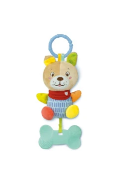 Игрушка-погремушка Clementoni "Lovely Soft Dog"