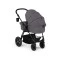 Універсальний візочок 3 в 1 Kinderkraft Xmoov Dark Gray (KSXMOV00DGR3000), код товару: 301087