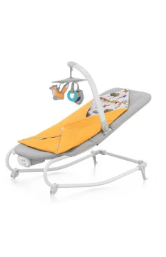Шезлонг-качалка Kinderkraft Felio 2 forest yellow (KBFELI20YEL0000), арт. 301083