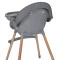 Стульчик для кормления El Camino ME 1111 LUMI (grey),  код товара: ME 1111 LUMI grey