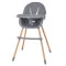 Стульчик для кормления El Camino ME 1111 LUMI (grey),  код товара: ME 1111 LUMI grey