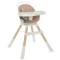 Стульчик для кормления ME 1104 TWIST розовый,  код товара: ME 1104 TWIST pink