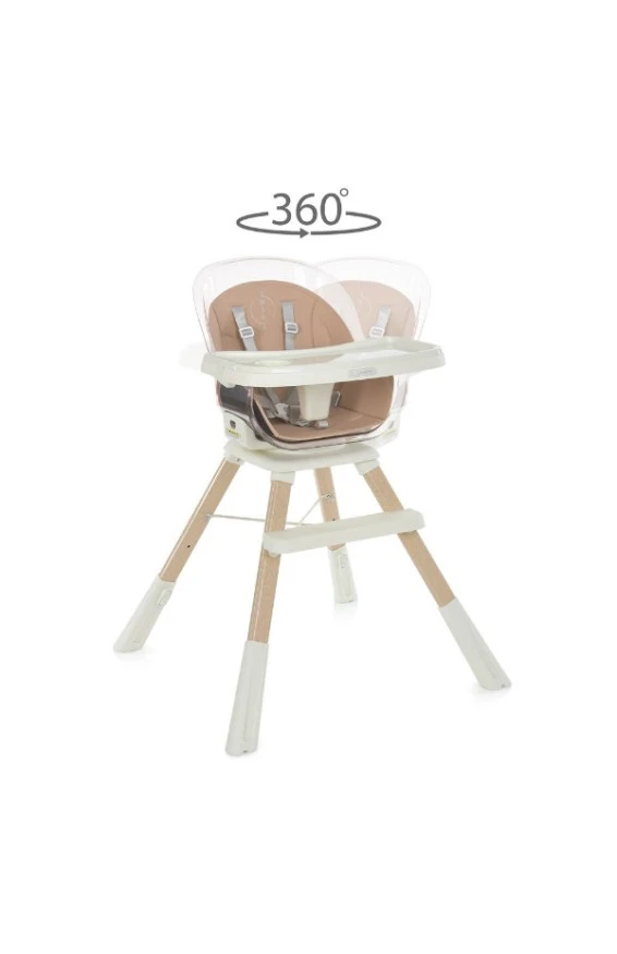 Стульчик для кормления ME 1104 TWIST розовый,  код товара: ME 1104 TWIST pink