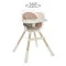 Стульчик для кормления ME 1104 TWIST розовый,  код товара: ME 1104 TWIST pink