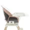 Стульчик для кормления ME 1104 TWIST розовый,  код товара: ME 1104 TWIST pink