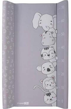 Коврик для пеленания  FreeON Animals с укрепленным дном 50x80x10 см