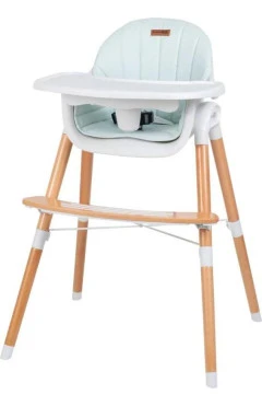 Стульчик для кормления ребенка FreeON TIN white-mint, арт. 38237