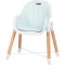 Стульчик для кормления ребенка FreeON TIN white-mint, арт. 38237