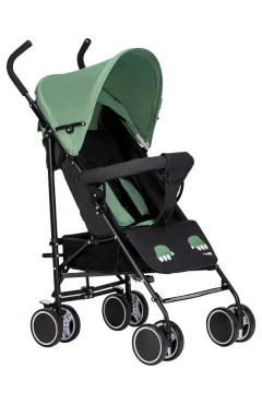 Коляска прогулочная FreeON Simple black - dark green, арт. 48563