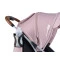 Коляска прогулочная  FreeON LUX Premium Dusty Pink-Black,  код товара: 44688