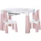 Комплект меблів дитячий FreeON NEO White-Pink, код товару: 46644