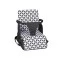 Портативный стульчик для кормления ребенка  FreeON Fold and Go Black\white,  код товара: 48709