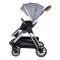 Коляска для ребенка универсальная 3 в 1  FreeON Fantasy Grey-Black,  код товара: 44565