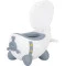 Детский горшок FreeON plane white-grey, арт. 42318