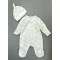 Ползунки (велюр) унисекс ,молочный ,100%хлопок ,HAPPY TOT ., унисекс, 904004