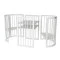 Кроватка трансформер IngVart BAGGYBED ROUND белая, арт. 1729003