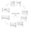 Кроватка трансформер IngVart BAGGYBED ROUND белая, арт. 1729003