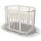 Кроватка трансформер IngVart BAGGYBED ROUND молочный, арт. 1729001