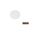Матрас IngVart Baggybed Round 72x72x7 см, наполнитель: кокосовая койра (7215), арт. 2100020000009