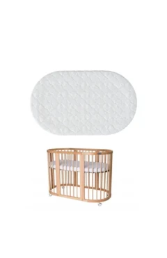 Матрац IngVart Baggybed Round 72x120x7 см, наповнювач: кокосова койра, арт. 2100023000006